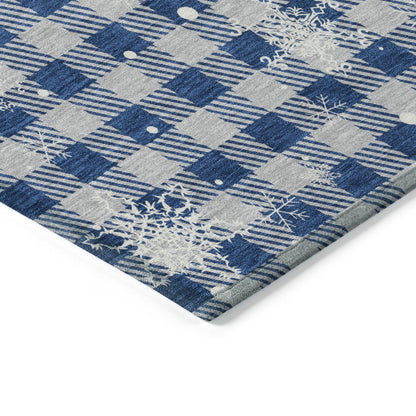 Dalyn Rugs Wonderland  Blue  Holiday