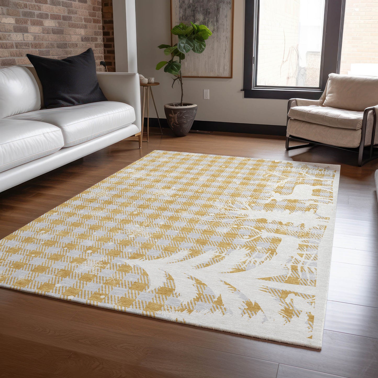 Dalyn Rugs Wonderland  Gold  Holiday