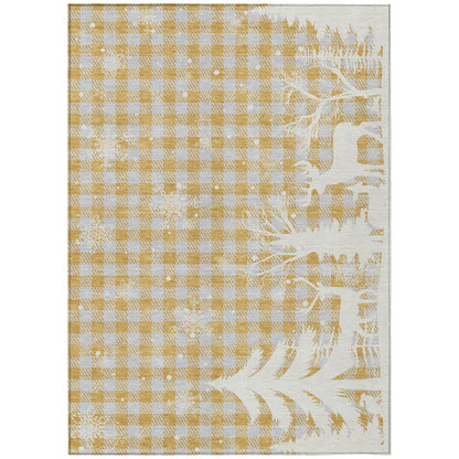 Dalyn Rugs Wonderland  Gold  Holiday