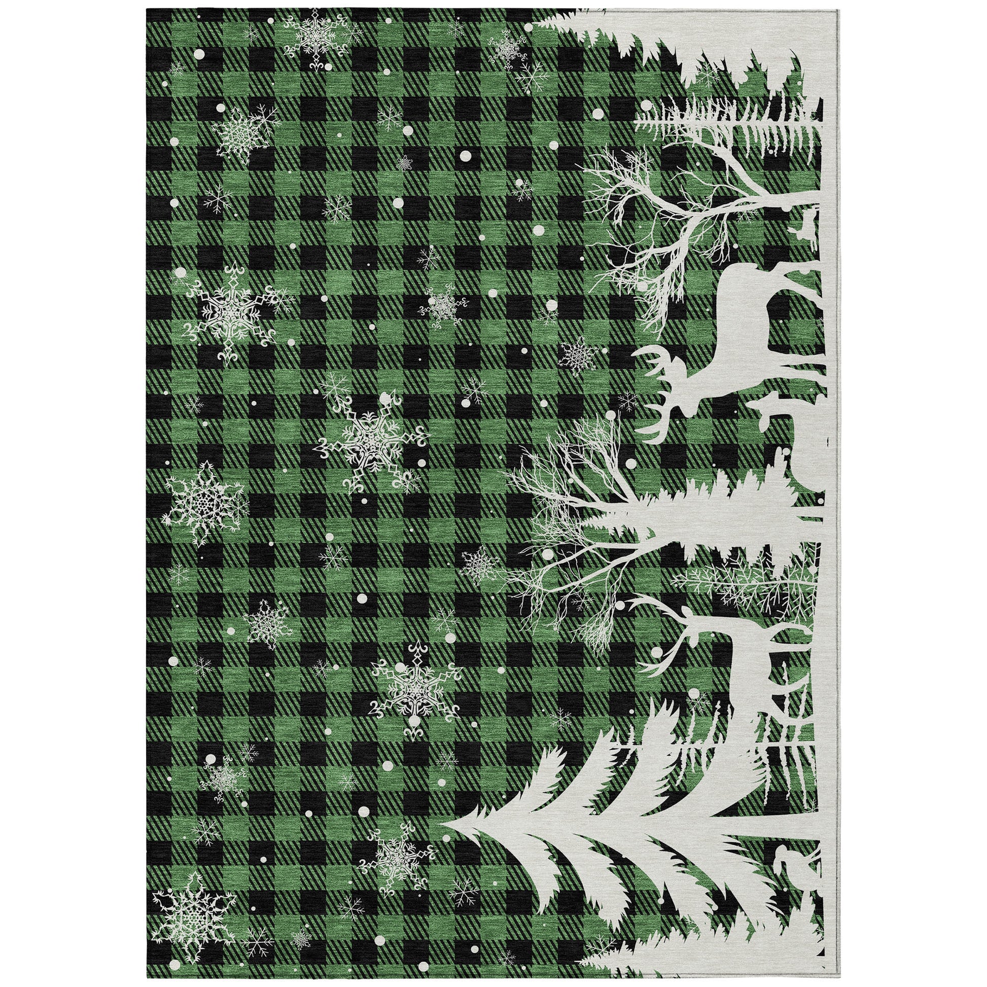 Dalyn Rugs Wonderland  Green  Holiday