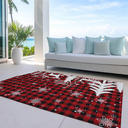 Dalyn Rugs Wonderland  Red  Holiday