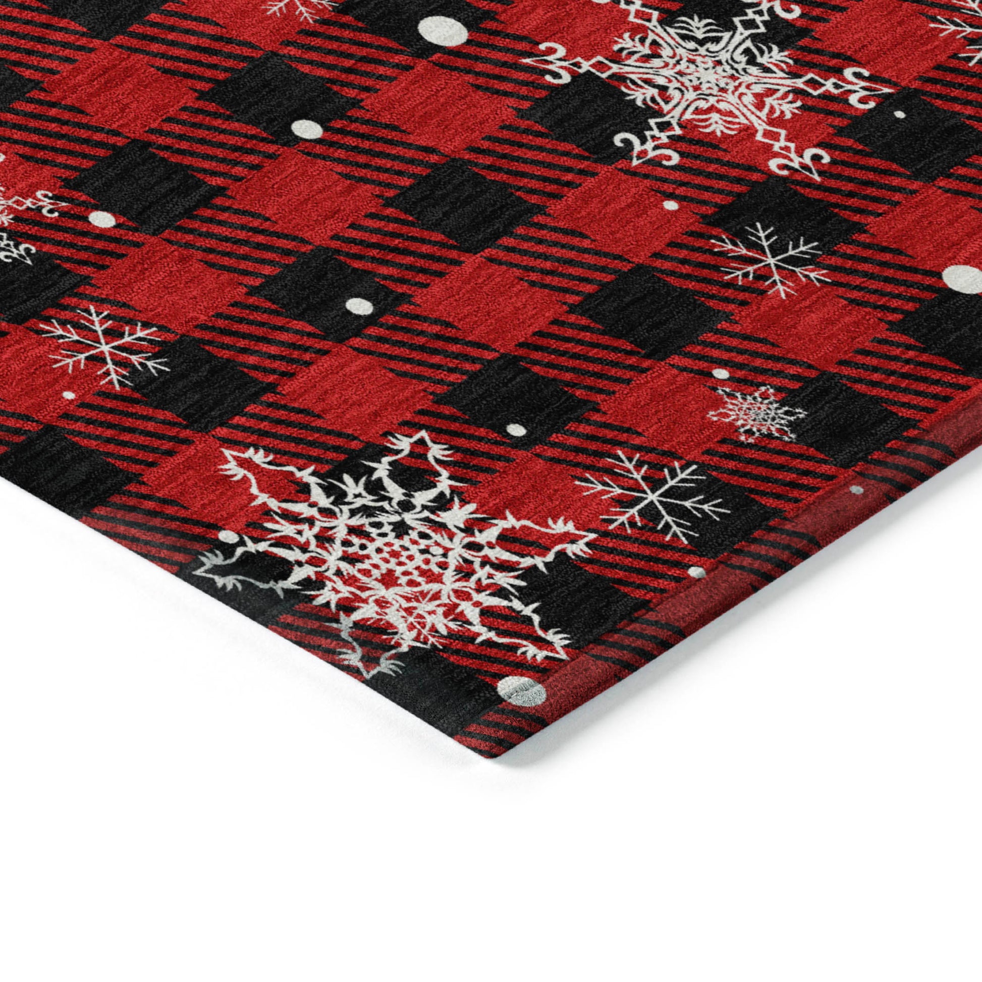 Dalyn Rugs Wonderland  Red  Holiday
