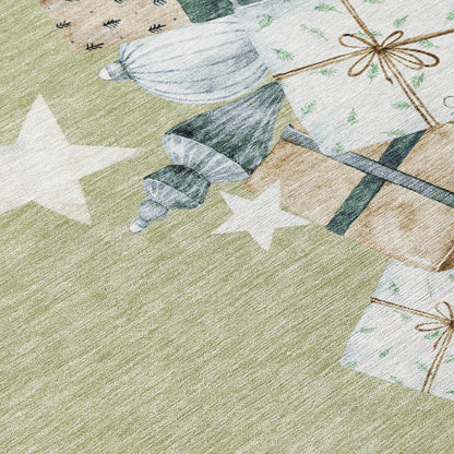 Dalyn Rugs Wonderland  Aloe  Holiday