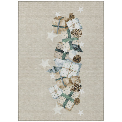 Dalyn Rugs Wonderland  Beige  Holiday