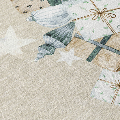 Dalyn Rugs Wonderland  Beige  Holiday