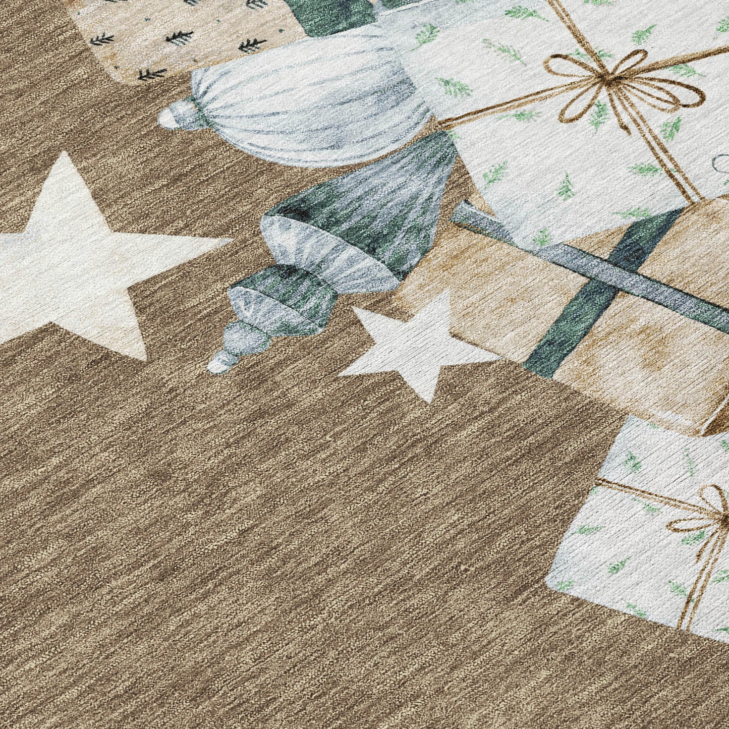 Dalyn Rugs Wonderland  Brown  Holiday