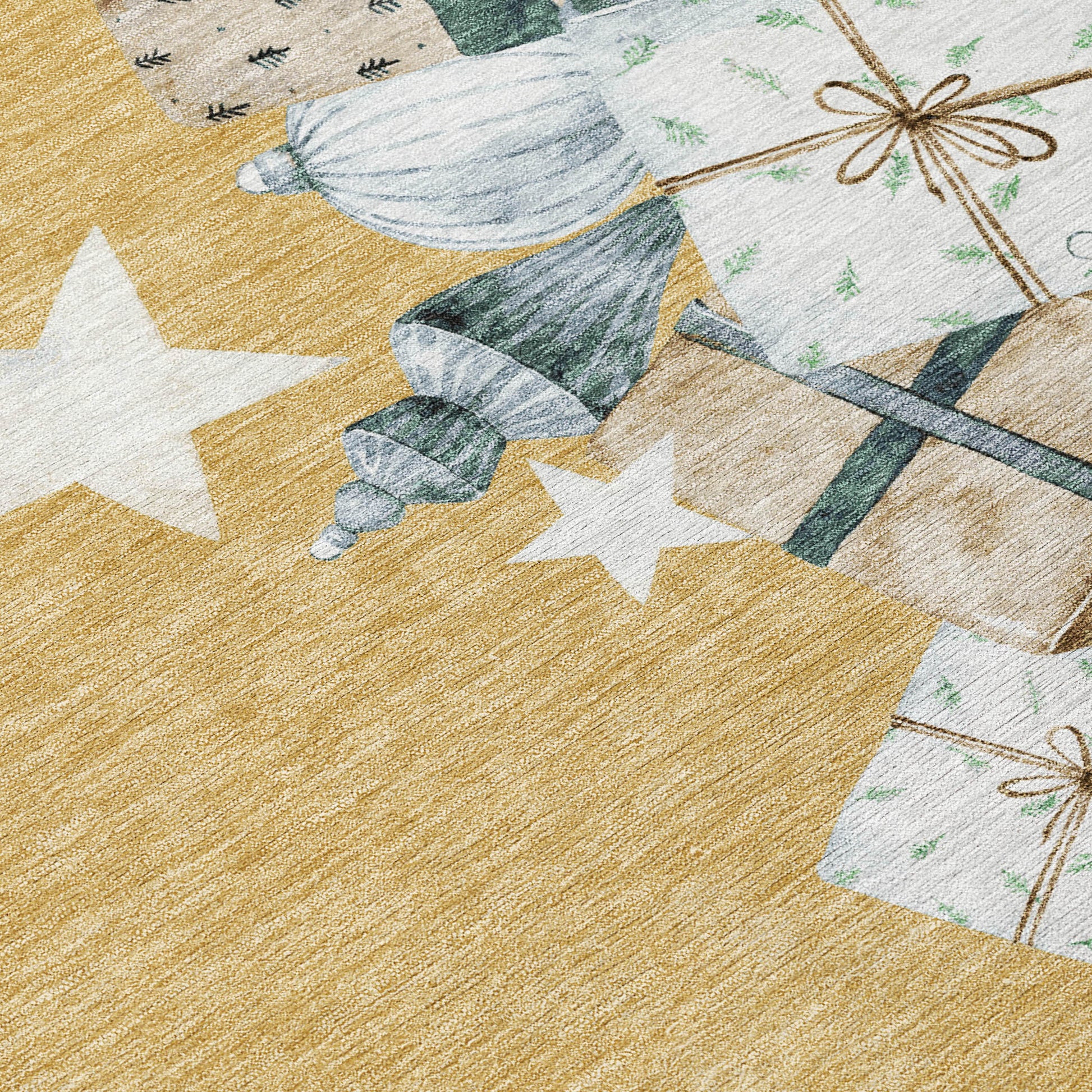 Dalyn Rugs Wonderland  Gold  Holiday