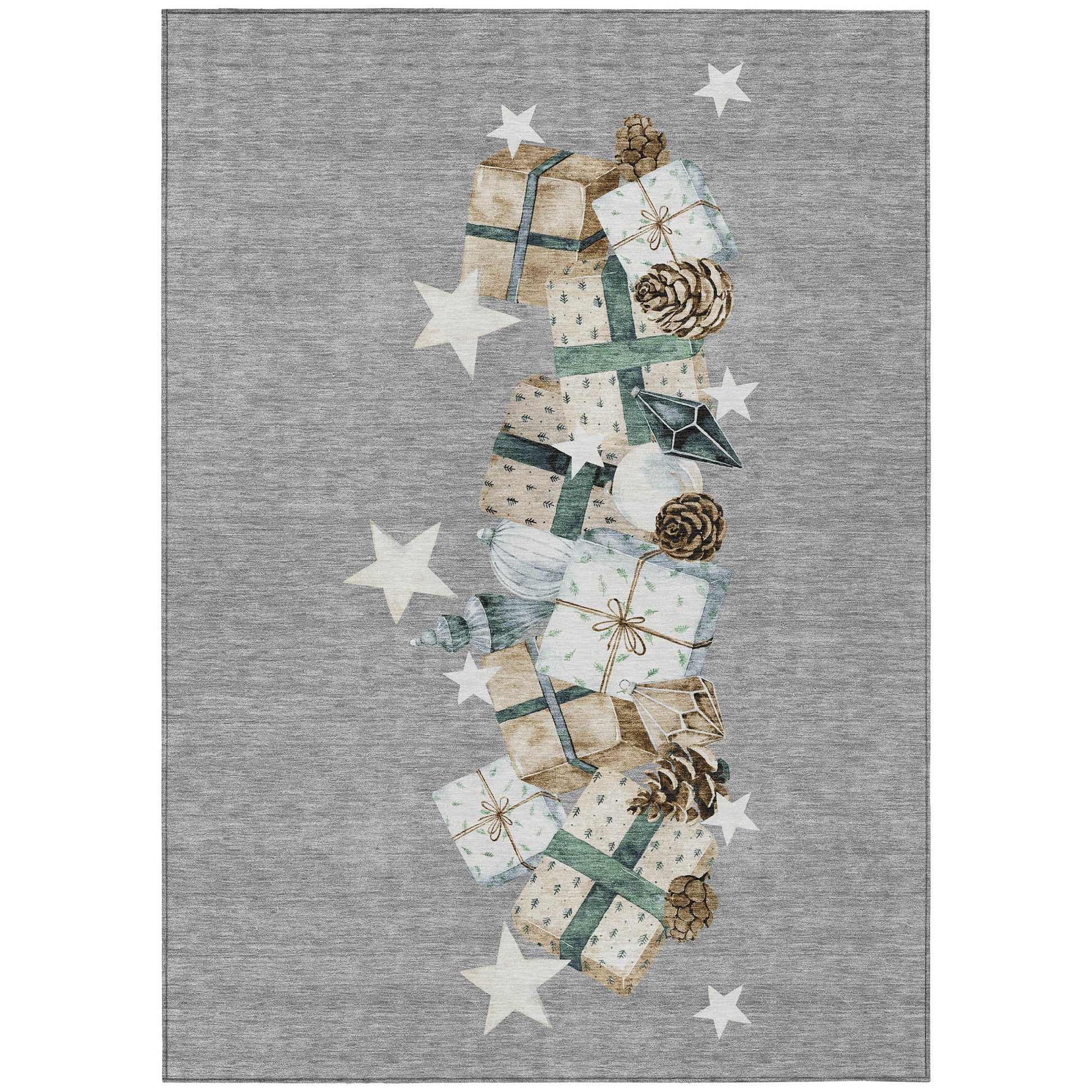 Dalyn Rugs Wonderland  Gray  Holiday