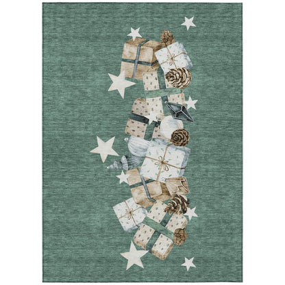 Dalyn Rugs Wonderland  Seafoam  Holiday