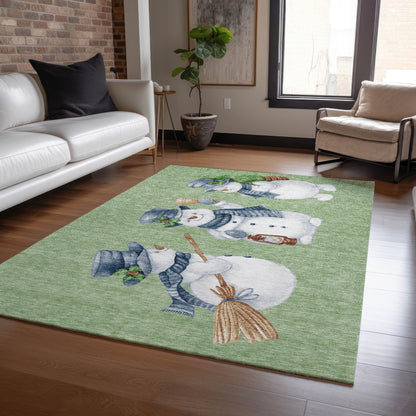 Dalyn Rugs Wonderland  Aloe  Holiday