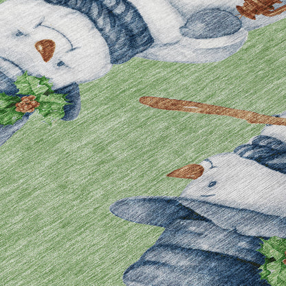 Dalyn Rugs Wonderland  Aloe  Holiday