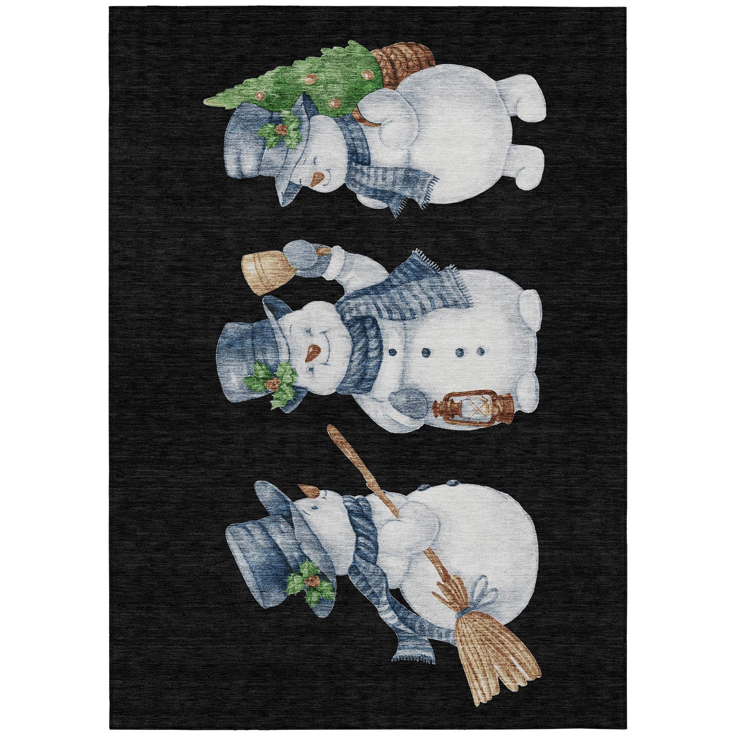 Dalyn Rugs Wonderland  Black  Holiday