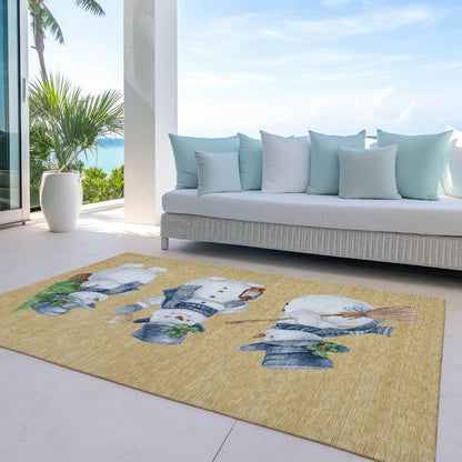 Dalyn Rugs Wonderland  Gold  Holiday
