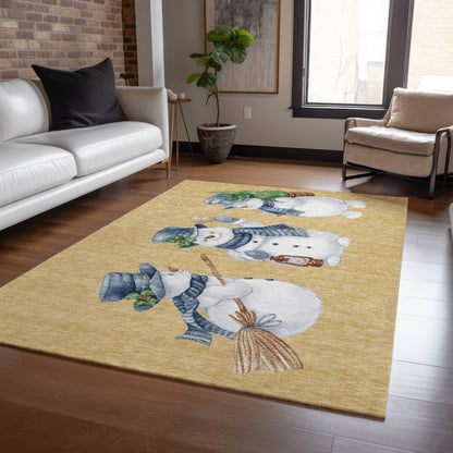 Dalyn Rugs Wonderland  Gold  Holiday