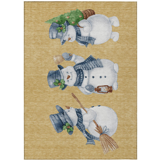 Dalyn Rugs Wonderland  Gold  Holiday