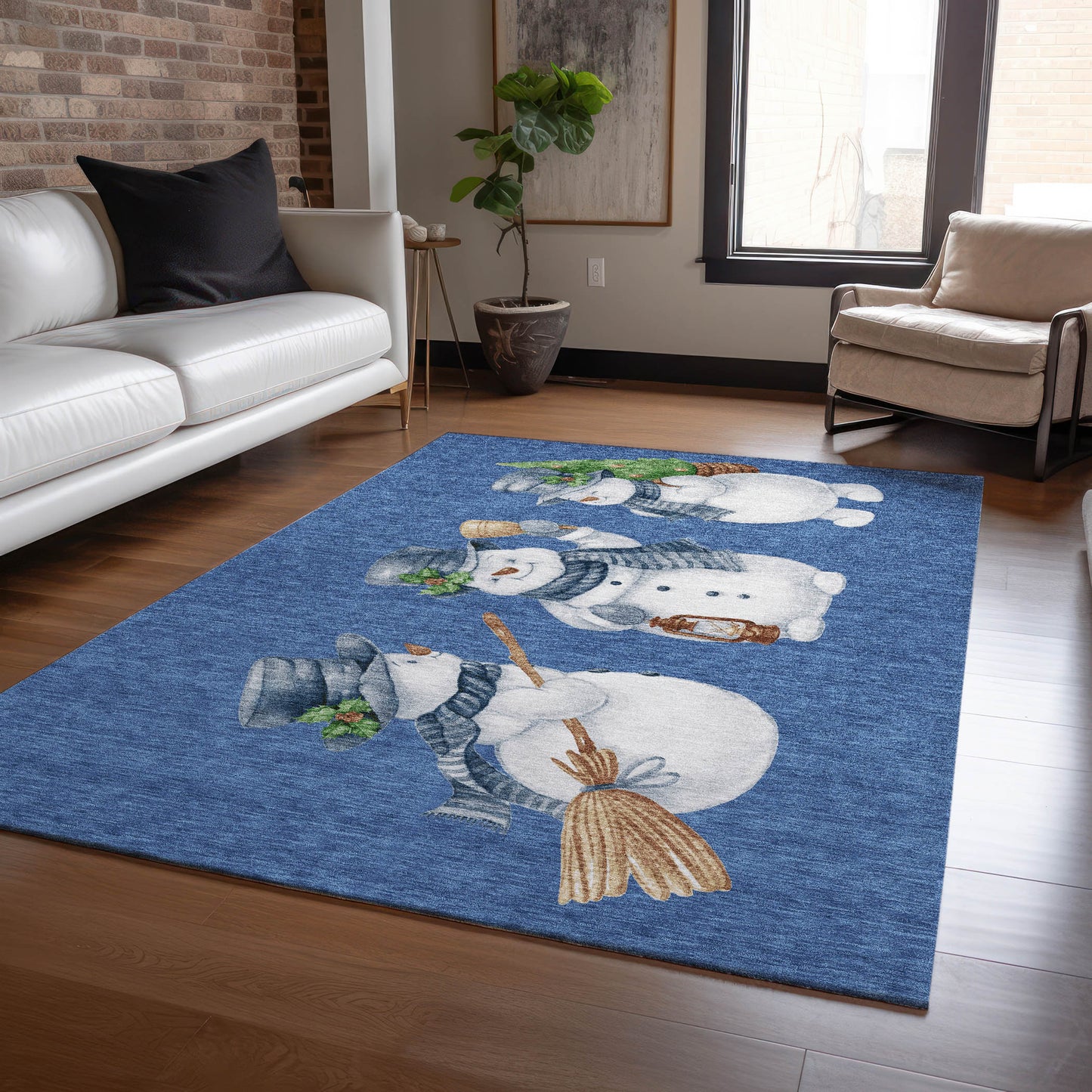Dalyn Rugs Wonderland  Navy  Holiday