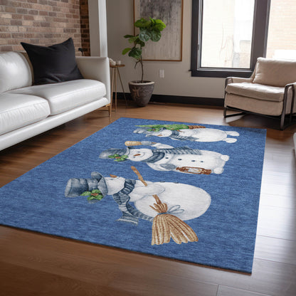 Dalyn Rugs Wonderland  Navy  Holiday