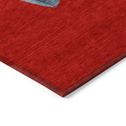 Dalyn Rugs Wonderland  Red  Holiday