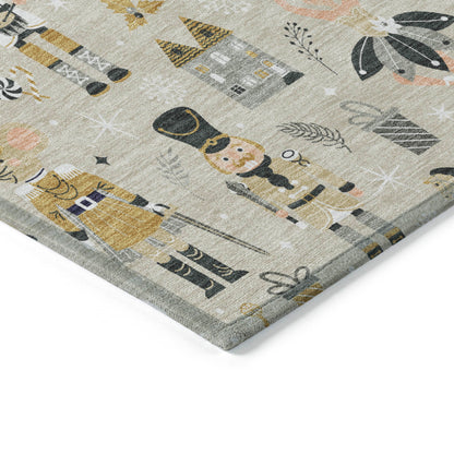Dalyn Rugs Wonderland  Beige  Holiday