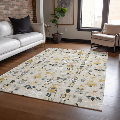 Dalyn Rugs Wonderland  Beige  Holiday