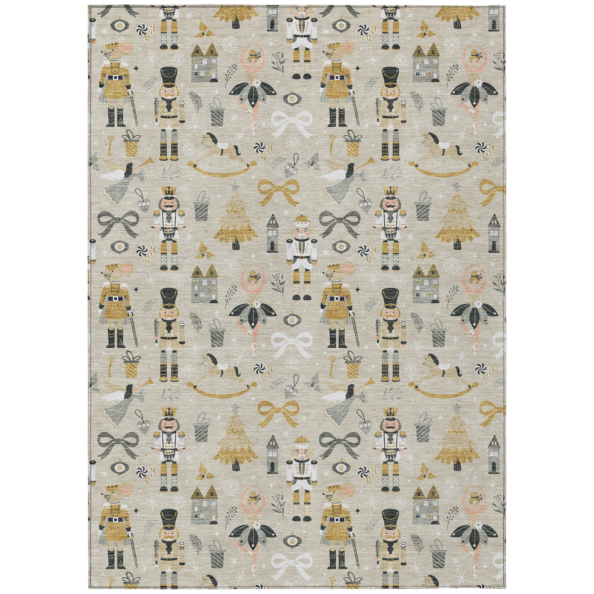 Dalyn Rugs Wonderland  Beige  Holiday