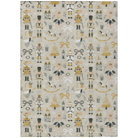 Dalyn Rugs Wonderland  Beige  Holiday