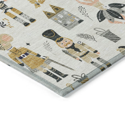 Dalyn Rugs Wonderland  Ivory  Holiday