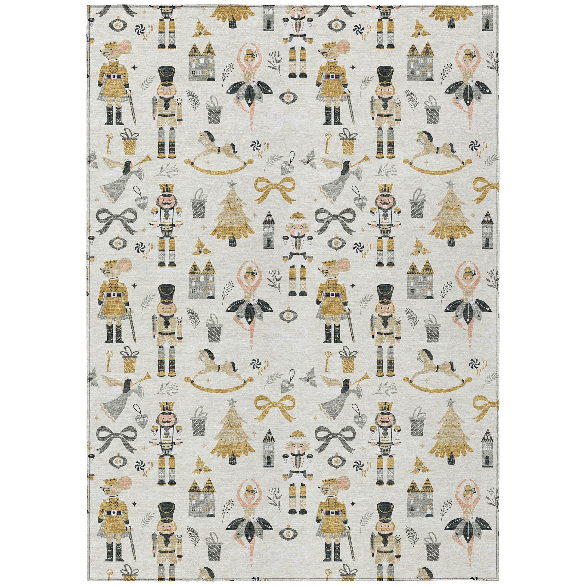 Dalyn Rugs Wonderland  Ivory  Holiday