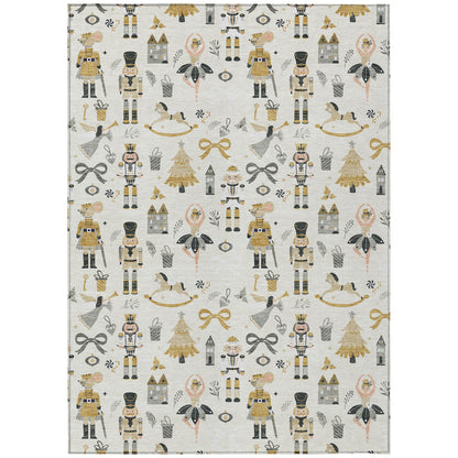 Dalyn Rugs Wonderland  Ivory  Holiday