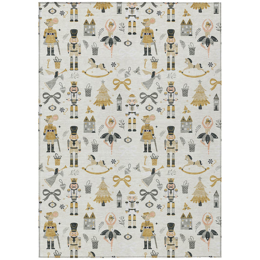 Dalyn Rugs Wonderland  Ivory  Holiday
