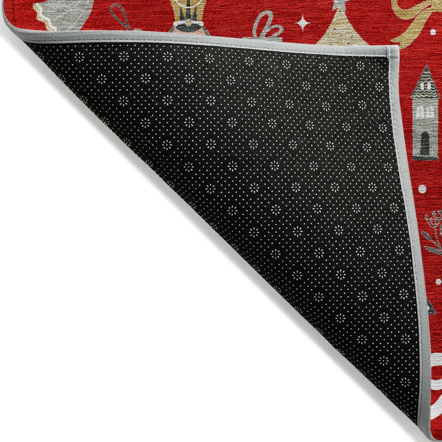 Dalyn Rugs Wonderland  Red  Holiday