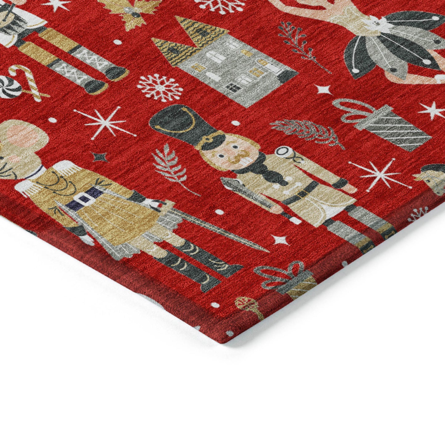 Dalyn Rugs Wonderland  Red  Holiday