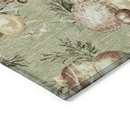 Dalyn Rugs Wonderland  Aloe  Holiday