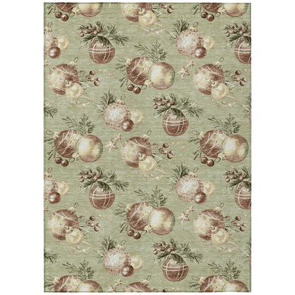 Dalyn Rugs Wonderland  Aloe  Holiday
