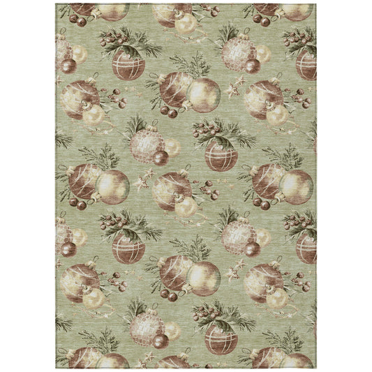 Dalyn Rugs Wonderland  Aloe  Holiday