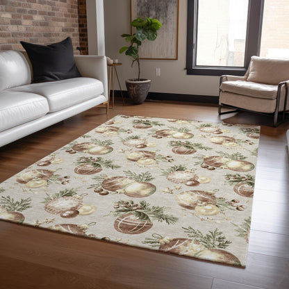 Dalyn Rugs Wonderland  Beige  Holiday