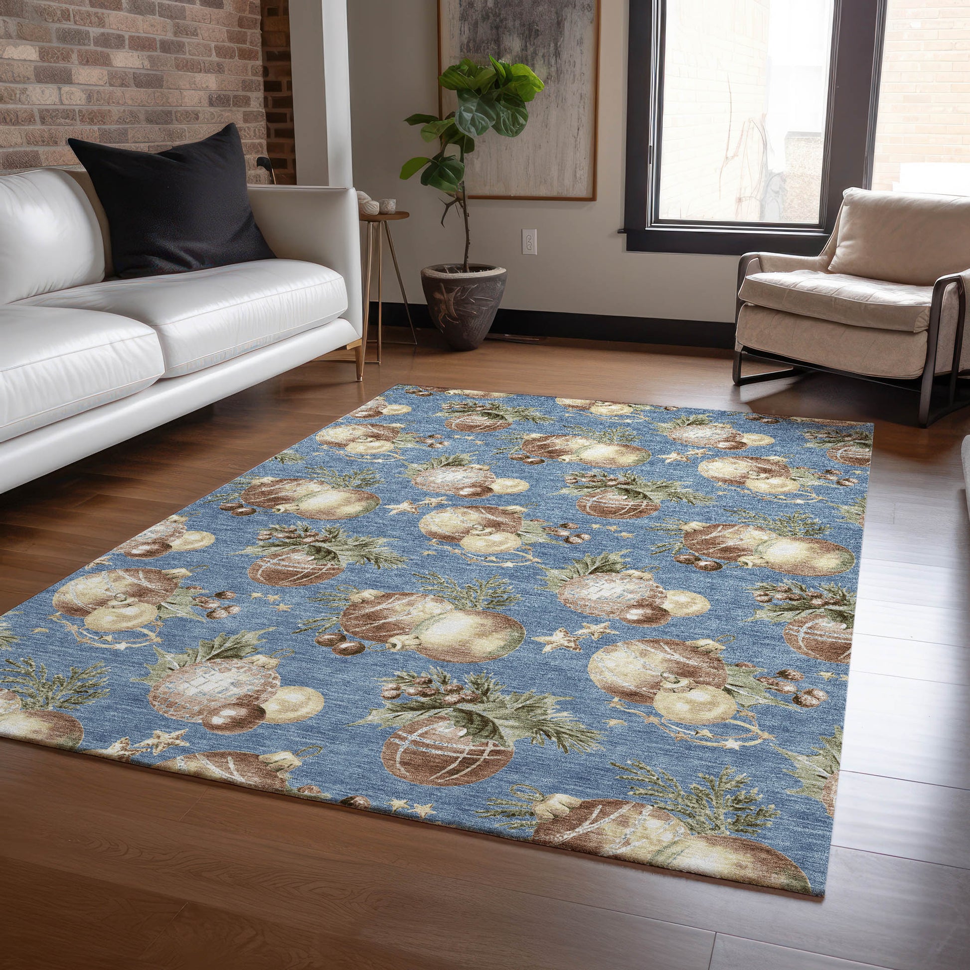 Dalyn Rugs Wonderland  Denim  Holiday