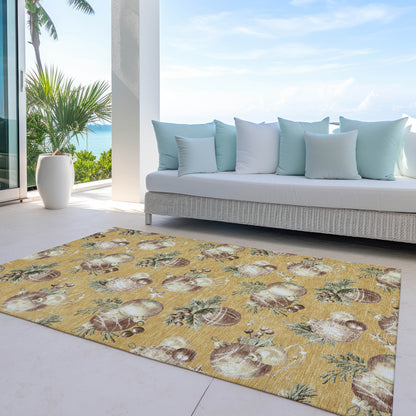Dalyn Rugs Wonderland  Gold  Holiday