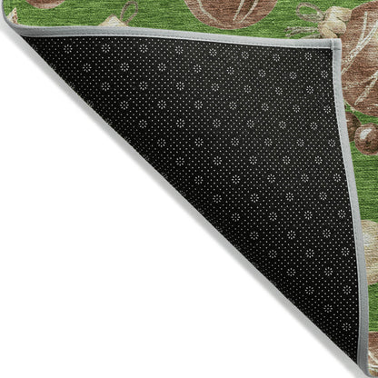 Dalyn Rugs Wonderland  Green  Holiday
