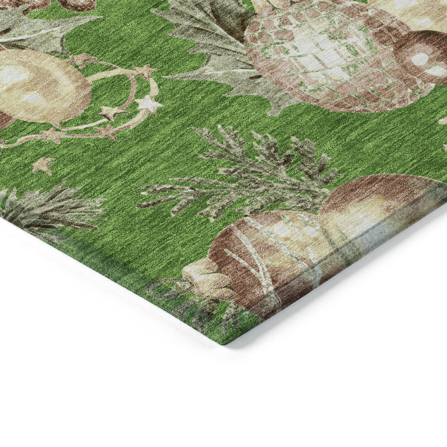 Dalyn Rugs Wonderland  Green  Holiday