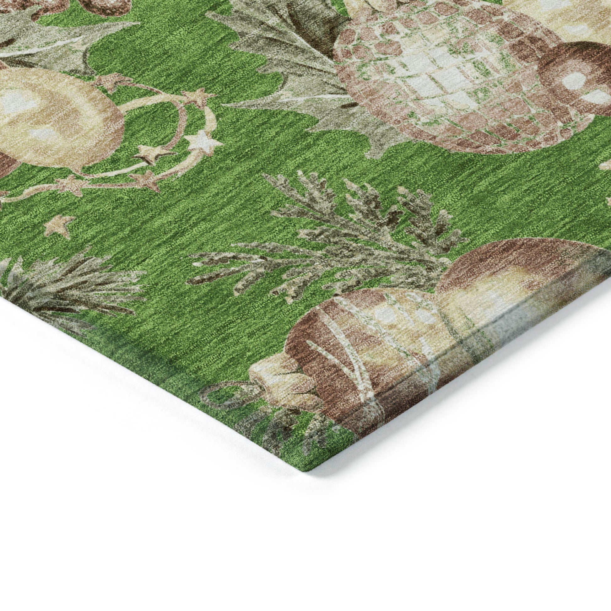 Dalyn Rugs Wonderland  Green  Holiday