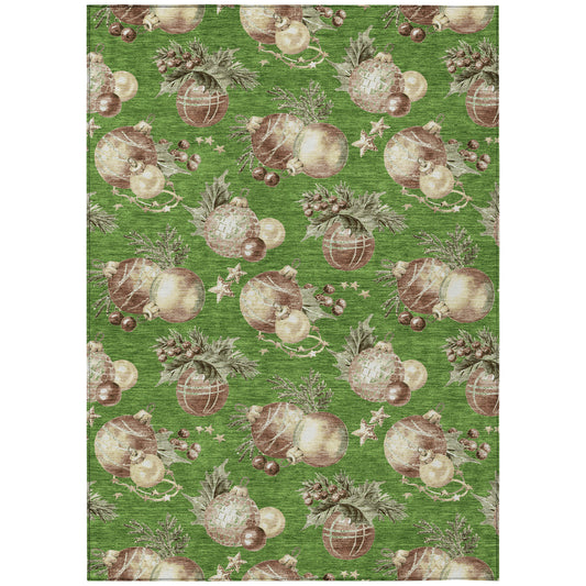 Dalyn Rugs Wonderland  Green  Holiday