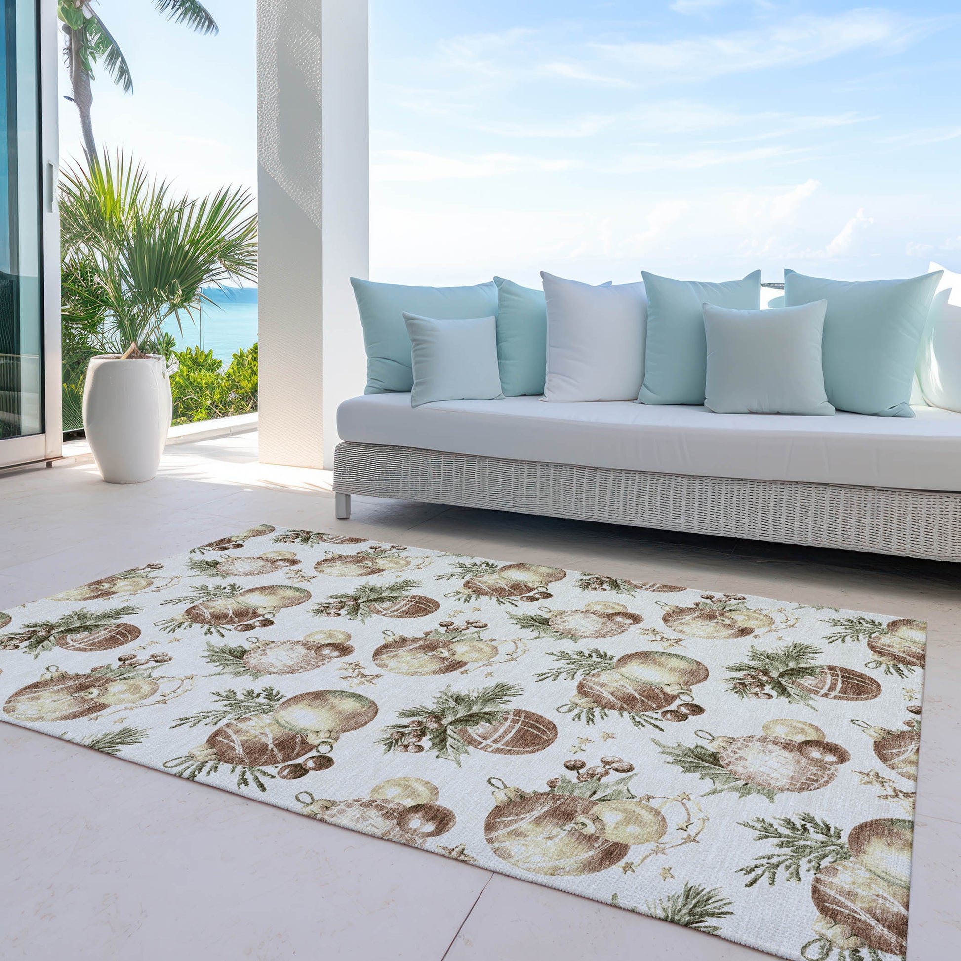 Dalyn Rugs Wonderland  Ivory  Holiday