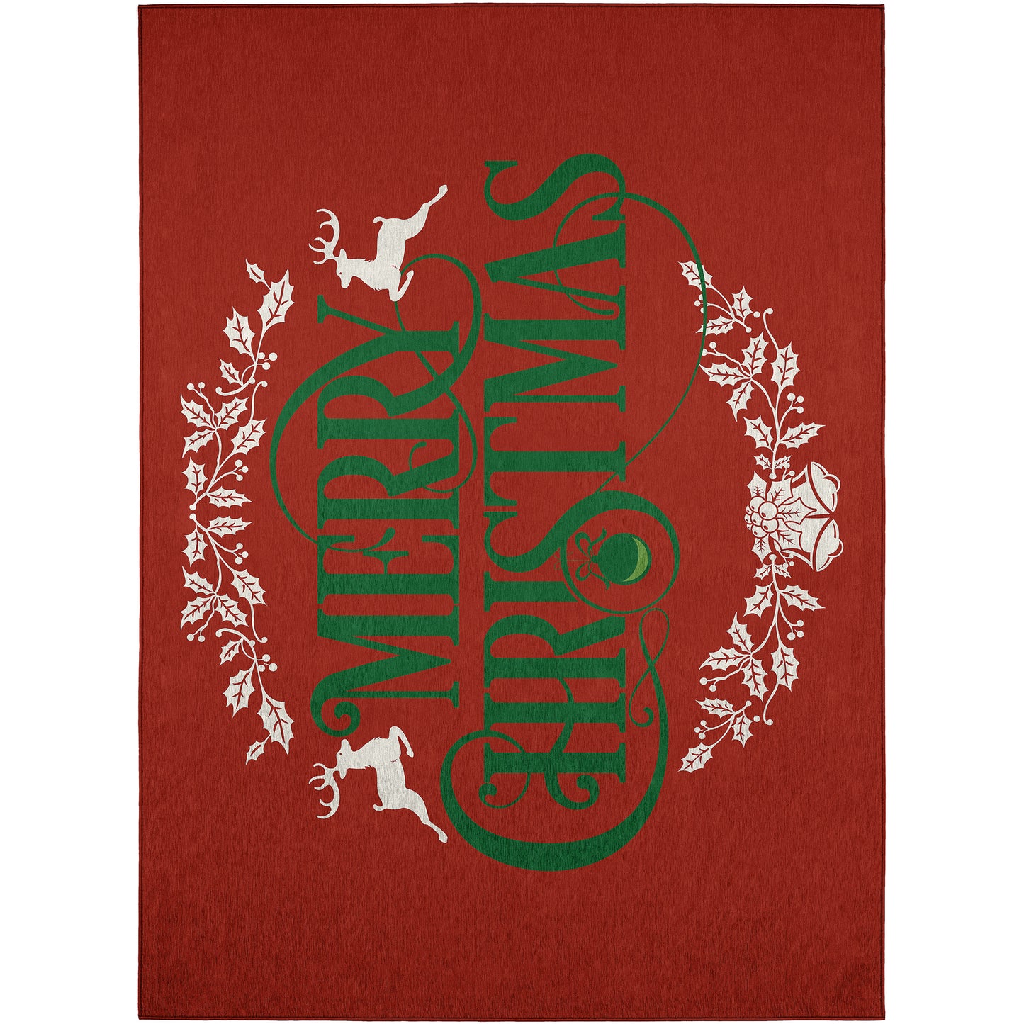 Dalyn Rugs Wonderland  Red  Holiday