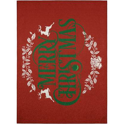 Dalyn Rugs Wonderland  Red  Holiday