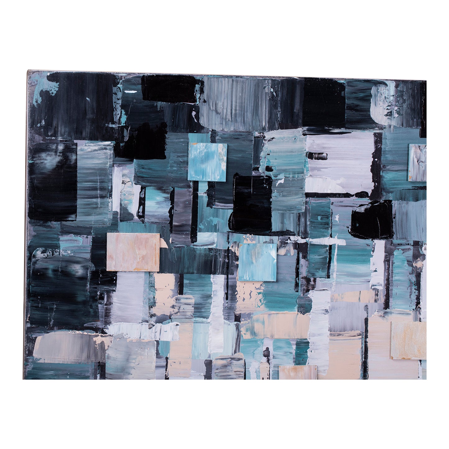 Moes Home Paintings Segments Multicolor  Furniture