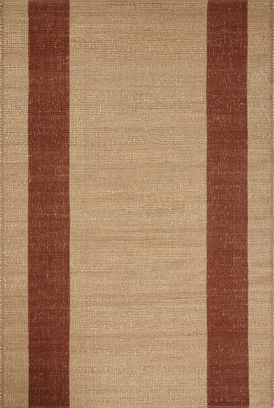 Leanne Ford x Loloi Weatherstaff  Natural Brick Contemporary