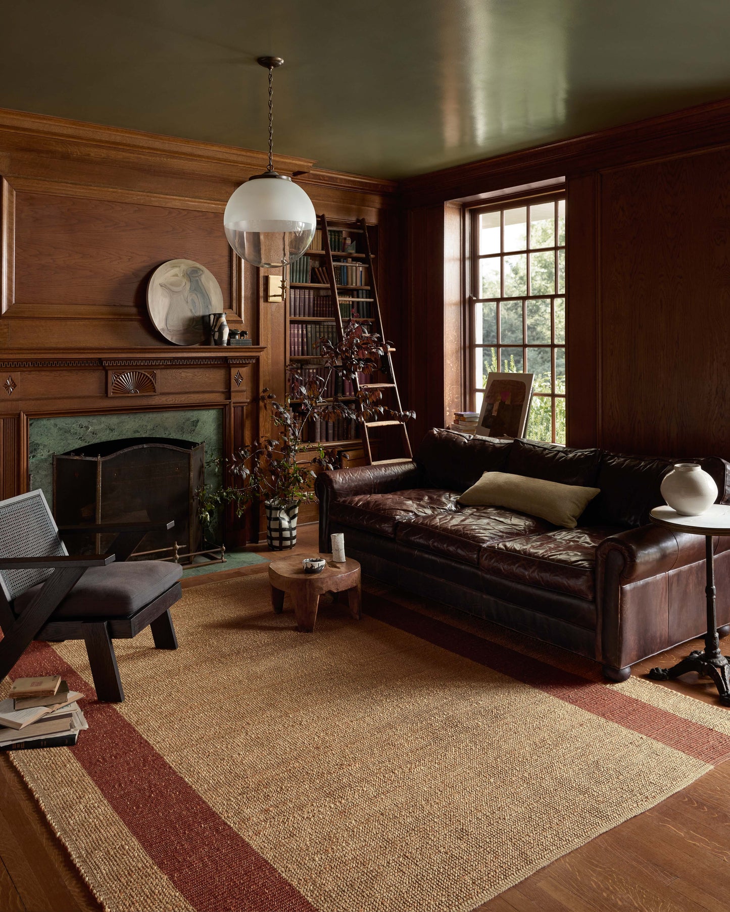 Leanne Ford x Loloi Weatherstaff  Natural Brick Contemporary