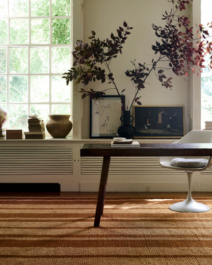 Leanne Ford x Loloi Weatherstaff  Cinnamon Natural Contemporary