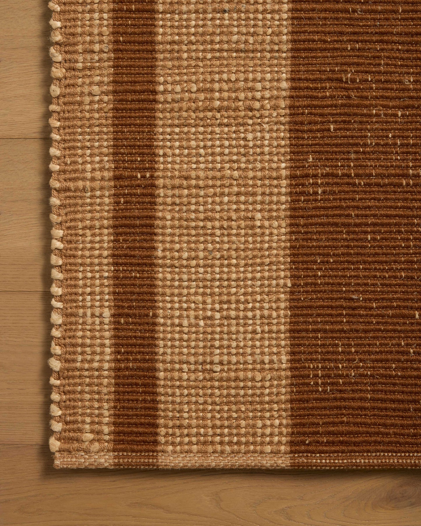 Leanne Ford x Loloi Weatherstaff  Cinnamon Natural Contemporary